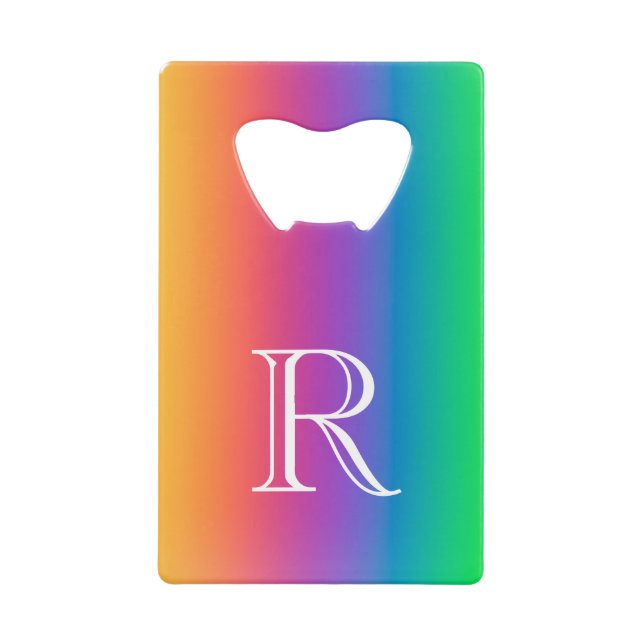 Abrebotellas De Tarjeta De Crédito Apertura inicial de botellas de acero inoxidable L (Anverso)