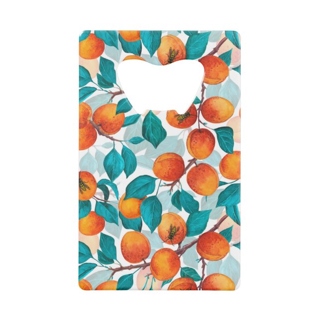 Abrebotellas De Tarjeta De Crédito Apricot garden 4 (Anverso)