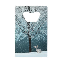 Árbol de escarcha por la noche