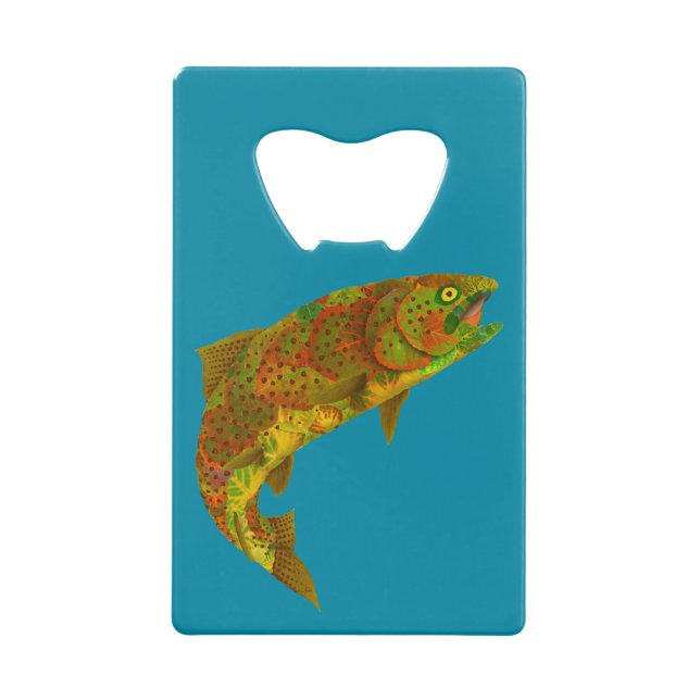 Abrebotellas De Tarjeta De Crédito Arcoiris de hoja de lápiz 6 (Anverso)