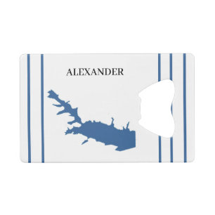 Abrebotellas De Tarjeta De Crédito Arrowhead de Lago Personalizado