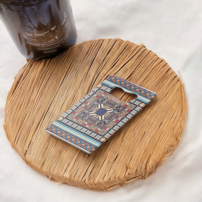 Abrebotellas De Tarjeta De Crédito Arte de estilo tradicional (Bottle Openers)