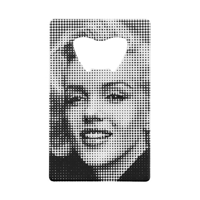 Abrebotellas De Tarjeta De Crédito Arte pop Marilyn 2 (Anverso)