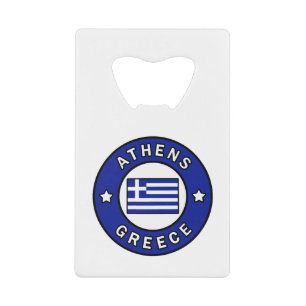 Abrebotellas De Tarjeta De Crédito Atenas Grecia
