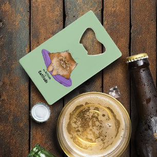 Abrebotellas De Tarjeta De Crédito Attitude tiene Catitude