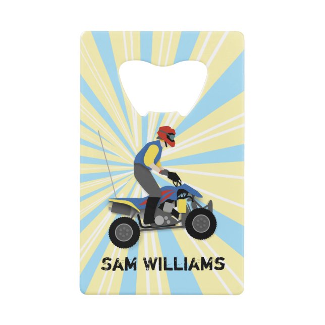 ABREBOTELLAS DE TARJETA DE CRÉDITO ATV (Anverso)