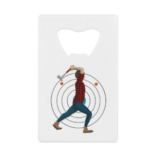 Abrebotellas De Tarjeta De Crédito Ax Throwing