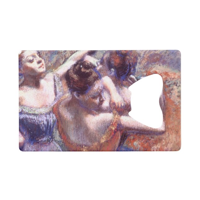 Abrebotellas De Tarjeta De Crédito Bailarinas 1899 Edgar Degas (Anverso (Horizontal))