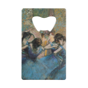 Abrebotellas De Tarjeta De Crédito Bailarines de Edgar Degas el   en el azul, 1890
