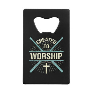 Abrebotellas De Tarjeta De Crédito Banda De Culto Cristiana Creada Para Adorar A Los
