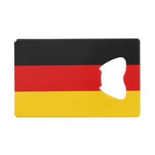 Abrebotellas De Tarjeta De Crédito Bandera de Alemania