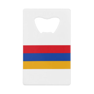 Abrebotellas De Tarjeta De Crédito Bandera de Armenia