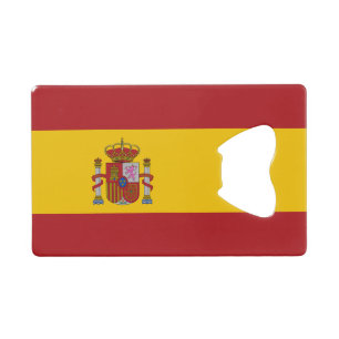 Abrebotellas De Tarjeta De Crédito Bandera de España