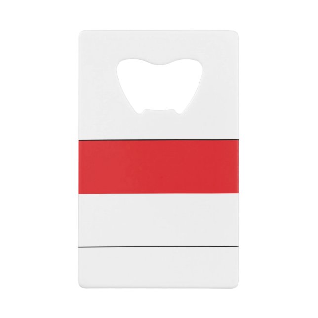 Abrebotellas De Tarjeta De Crédito Bandera de Indonesia (Anverso)