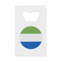 Abrebotellas De Tarjeta De Crédito Bandera de las Islas Galápagos