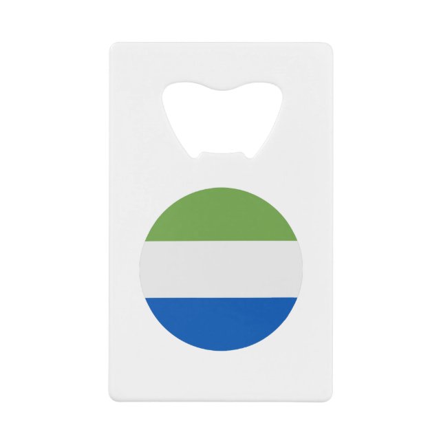 Abrebotellas De Tarjeta De Crédito Bandera de las Islas Galápagos (Anverso)
