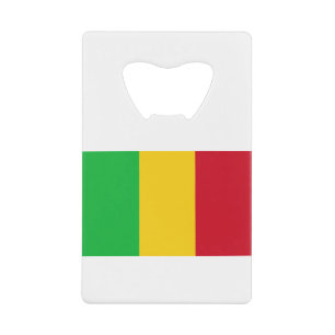 Abrebotellas De Tarjeta De Crédito Bandera de Mali