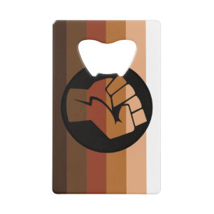 Abrebotellas De Tarjeta De Crédito Bandera de Orgullo POC