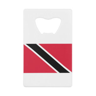 Abrebotellas De Tarjeta De Crédito Bandera de Trinidad y Tobago