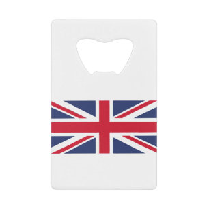 Abrebotellas De Tarjeta De Crédito Bandera del Reino Unido