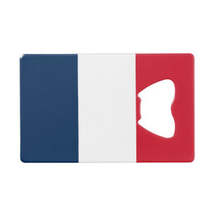 Abrebotellas De Tarjeta De Crédito Bandera Francesa