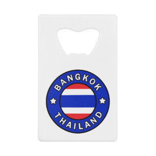 Abrebotellas De Tarjeta De Crédito Bangkok Tailandia