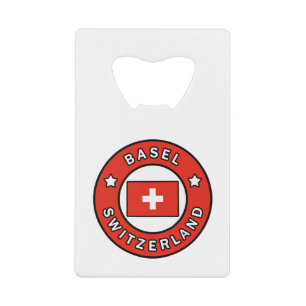 Abrebotellas De Tarjeta De Crédito Basilea Suiza