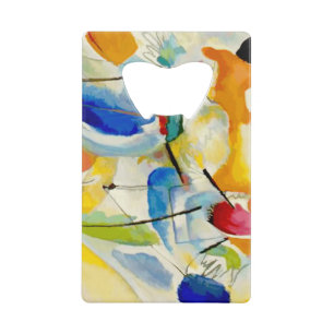 Abrebotellas De Tarjeta De Crédito Batalla del mar de Kandinsky 1913