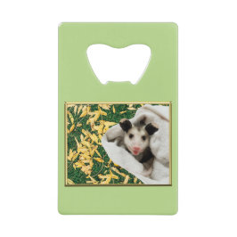 Abrebotellas De Tarjeta De Crédito Bebé Dulce Adorable Opossum