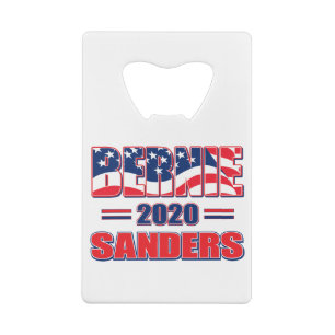 Abrebotellas De Tarjeta De Crédito Bernie-Sanders-2020