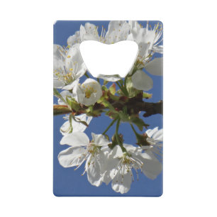 Abrebotellas De Tarjeta De Crédito Bloom de Primavera Blanca