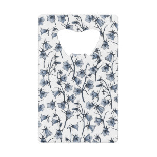 Abrebotellas De Tarjeta De Crédito Bluebells, Harebells, Bellflowers