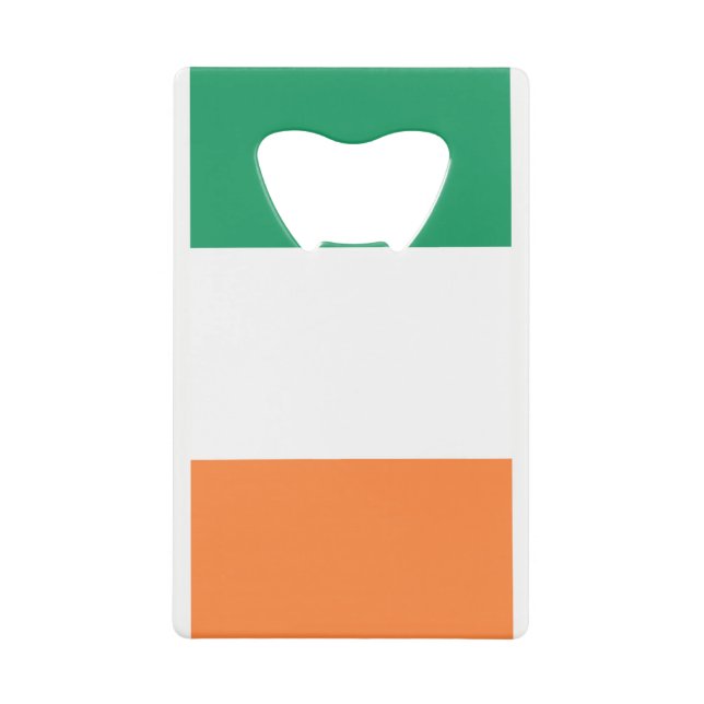 Abrebotellas De Tarjeta De Crédito Bocage irlandés (Anverso)