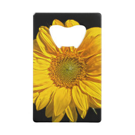 Abrebotellas De Tarjeta De Crédito Bocnm de girasol