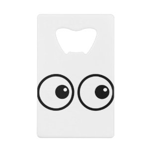 Abrebotellas De Tarjeta De Crédito Bolas de ojos