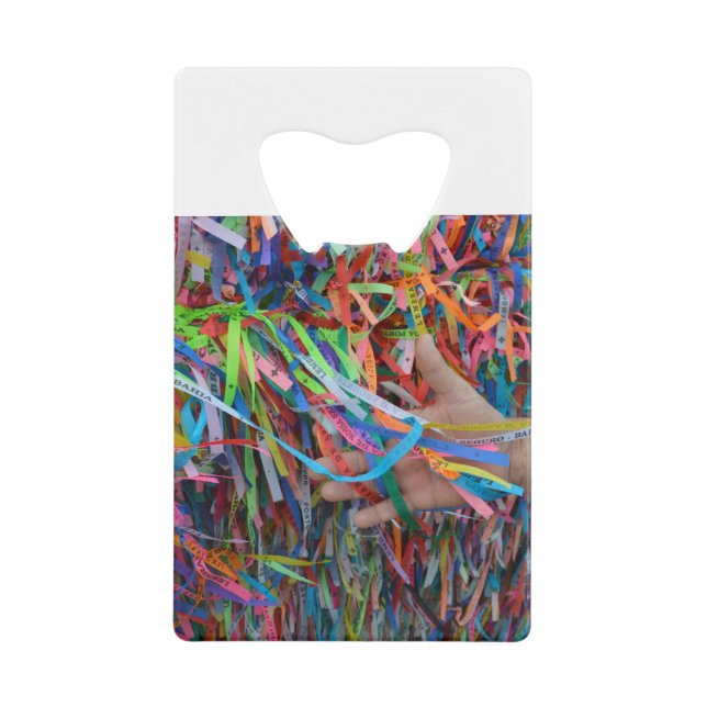 Abrebotellas De Tarjeta De Crédito Bonfim (Anverso)