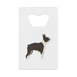 Abrebotellas De Tarjeta De Crédito Boston Terrier