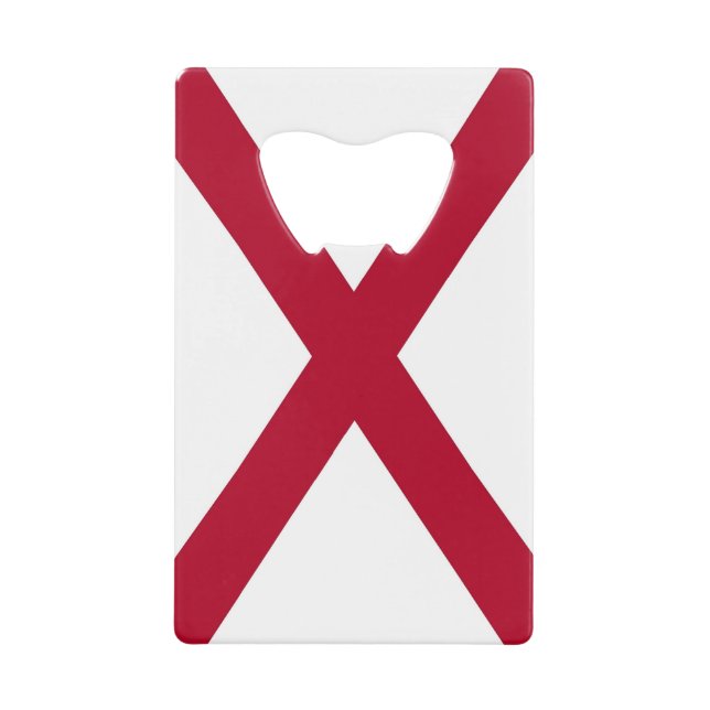 Abrebotellas De Tarjeta De Crédito Botella de acero inoxidable Abierto con bandera de (Anverso)