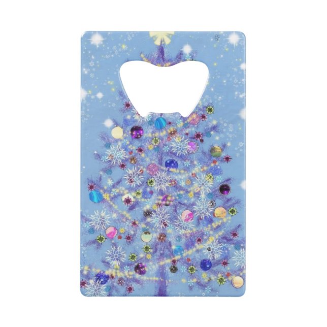 Abrebotellas De Tarjeta De Crédito Botella de tarjeta de crédito para abrir árbol de  (Anverso)