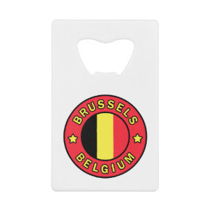 Abrebotellas De Tarjeta De Crédito Bruselas Bélgica