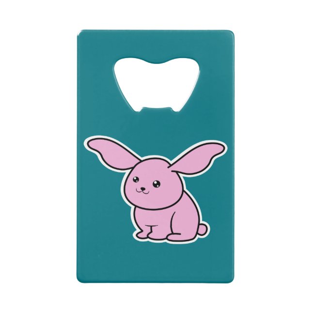 Abrebotellas De Tarjeta De Crédito Bunny (Anverso)
