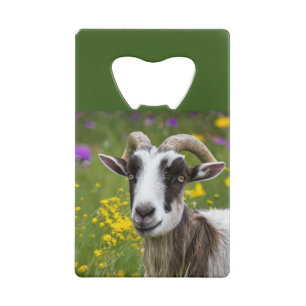 Abrebotellas De Tarjeta De Crédito Cabra Guapa
