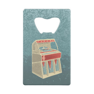 Abrebotellas De Tarjeta De Crédito Caja de música Grunge
