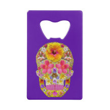Calavera de flores 4 - Tropical