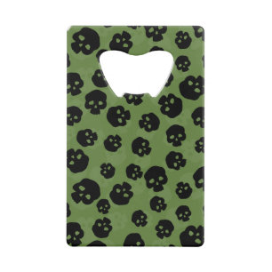 Abrebotellas De Tarjeta De Crédito Calaveras