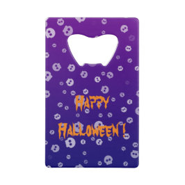 Abrebotellas De Tarjeta De Crédito Calaveras de Halloween