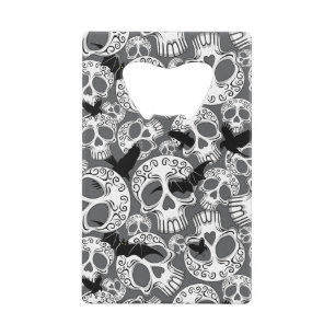 Abrebotellas De Tarjeta De Crédito Calaveras decorativas de Halloween