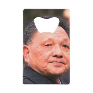 Abrebotellas De Tarjeta De Crédito Camarada Deng Xiaoping - Líder chino