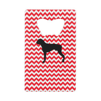 Abrebotellas De Tarjeta De Crédito Camión Rojo Chevron Con Boxer
