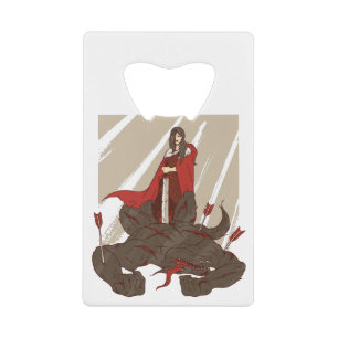 Abrebotellas De Tarjeta De Crédito Caperucita Roja - Guerrera